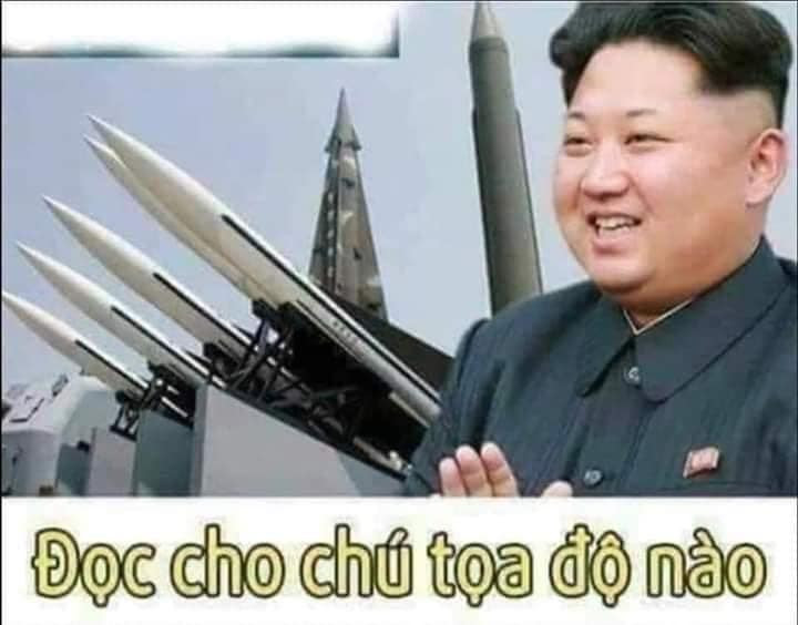 Kim Jong Un nói đọc cho chú toạ độ nào